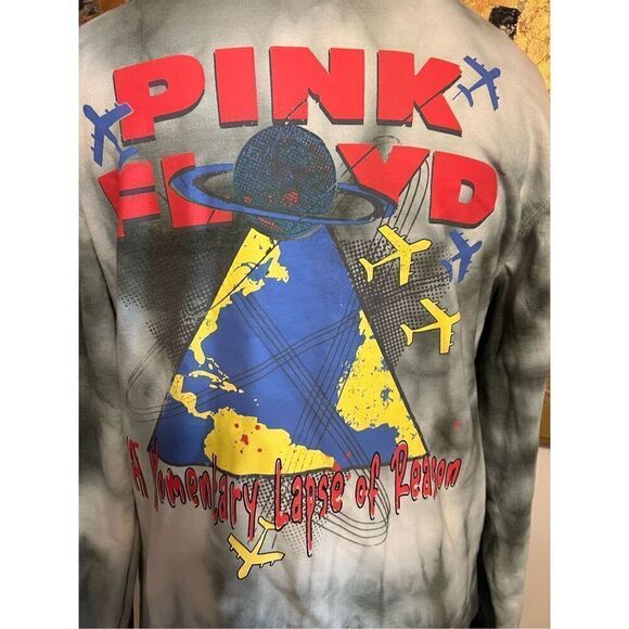 Pink Floyd Official Merch 2021 momentary lapse of reason 1987 world tour, tie-dy - Picture 6 of 10